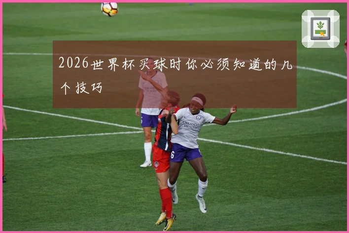 2026世界杯买球时你必须知道的几个技巧
