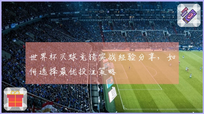 世界杯买球竞猜实战经验分享，如何选择最优投注策略
